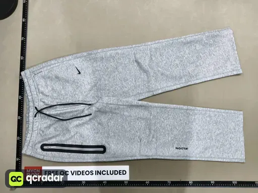 Gray sweatpants