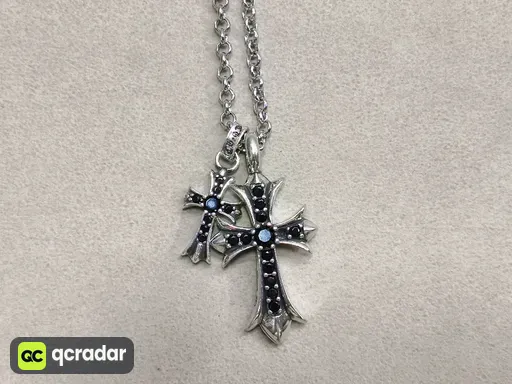 Vintage silver black