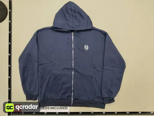 Dark blue sweatshirt