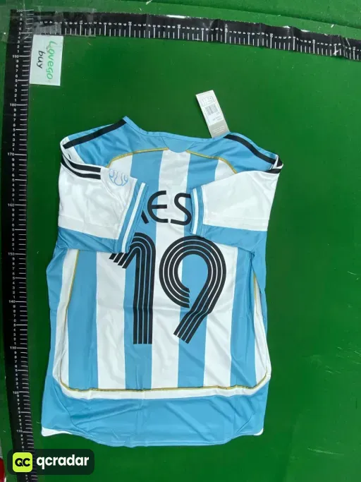 2006 argentina home no. 19 + armband