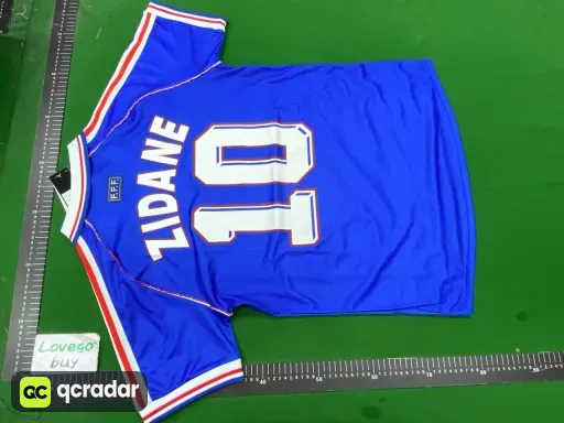 1998 france home no. 10