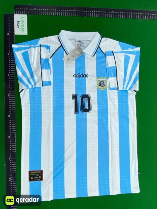 1997 argentina home no. 10
