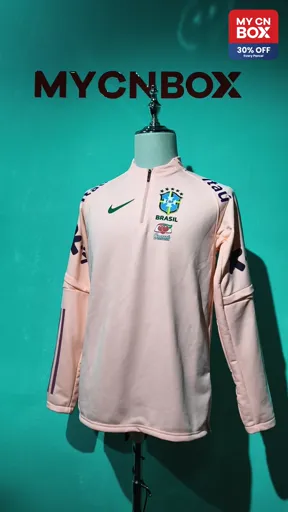 Half-zip pink brazil