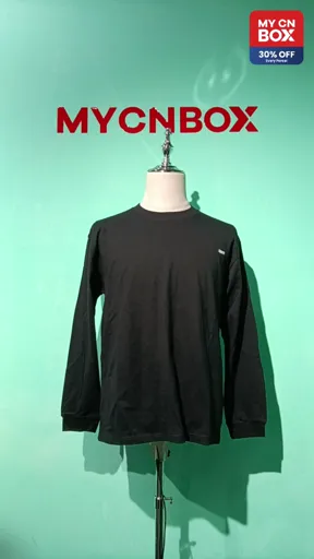6pm long sleeve black (light plate)