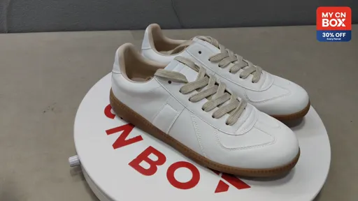 High quality white leather