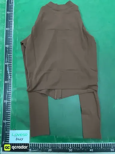 7106 zipper jacket-chestnut color