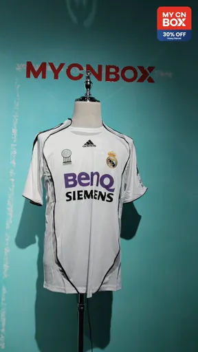 0607 real madrid home white