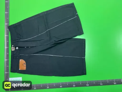 Black Denim Shorts