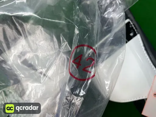 魔术贴黑底白面