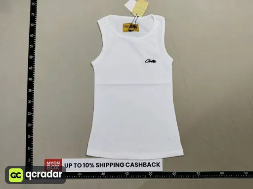 732# men's vest white
