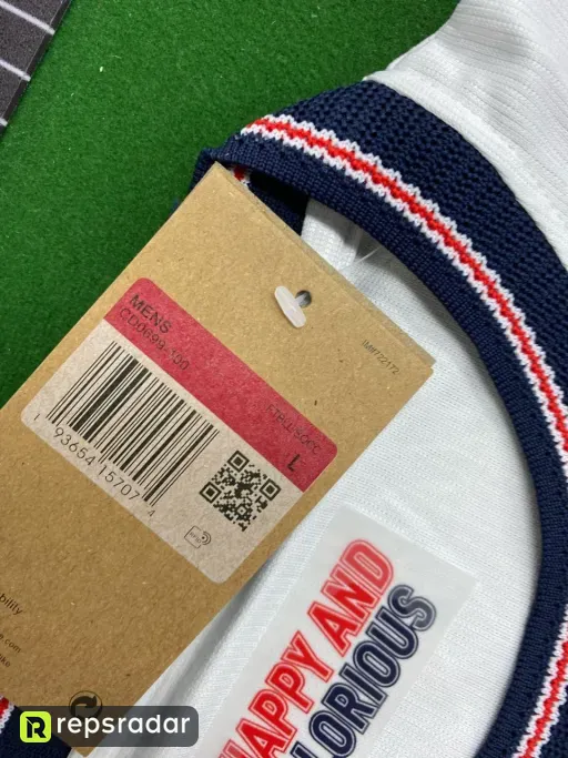 2627 england home jersey