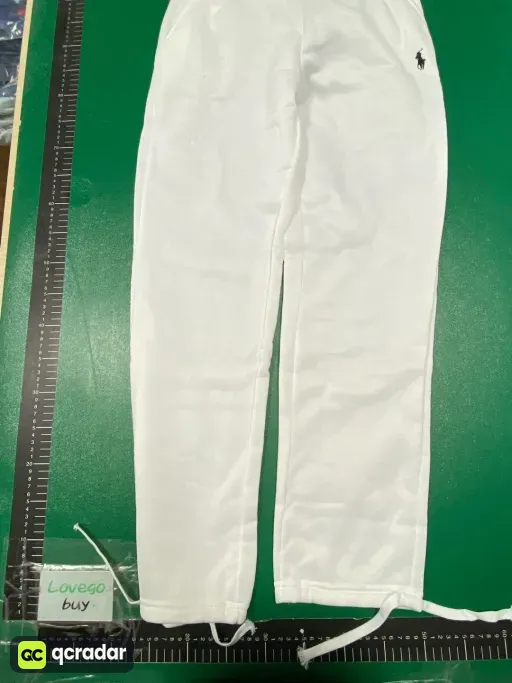 B8367 white leg opening drawstring