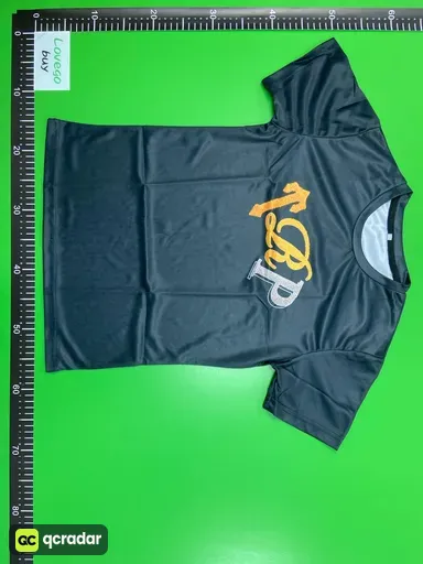 D74 black short sleeved shirt