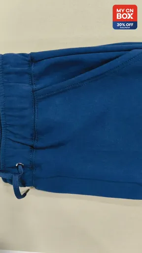 Navy blue trousers