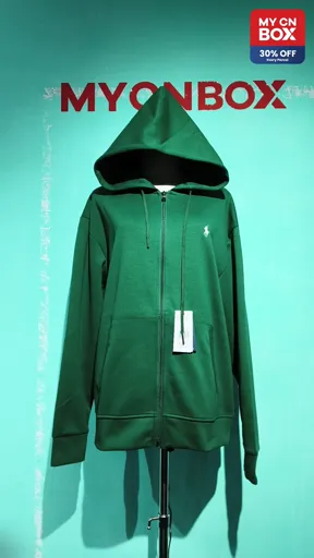 Dark green coat