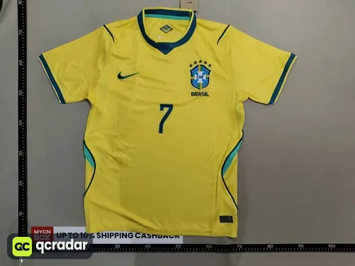 2026 brazil home jersey #7 vinicius