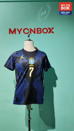 2026 brazil away no. 7 vinicius kit