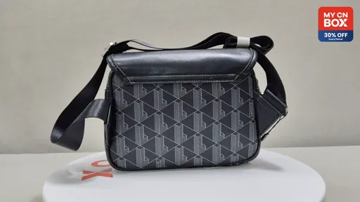 Black [printed hijab bag]
