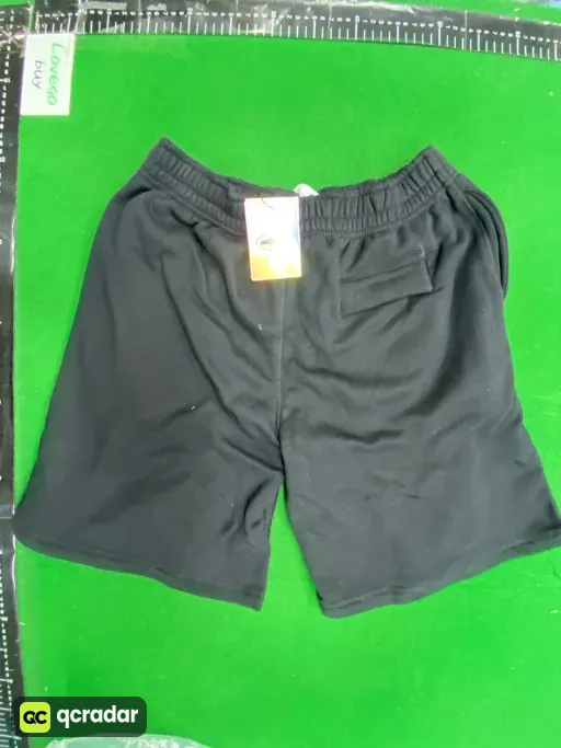 809 black and white shorts