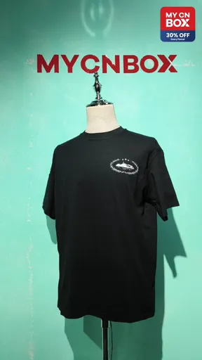 765 black print white