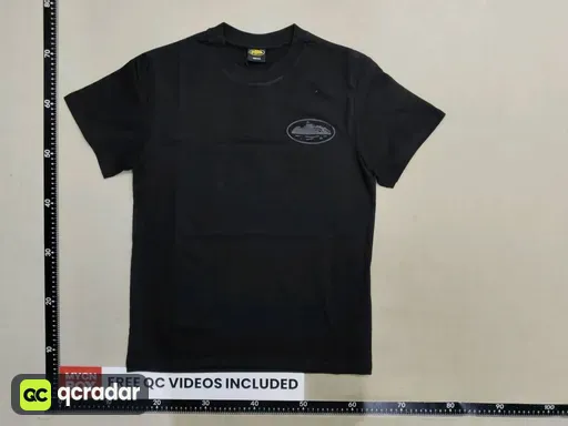 558-8 black print black