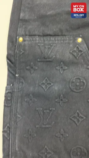 Donkey denim shorts black