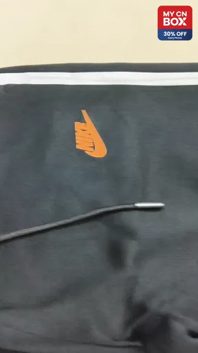 Pants. black (orange swoosh)