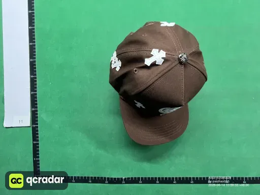 CH+十字皮标棕白色