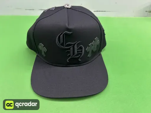 CH+十字皮标纯黑色