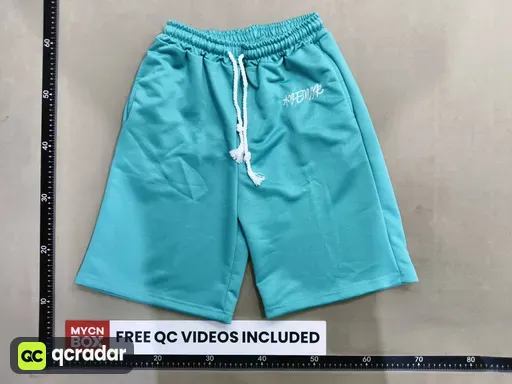 Blue shorts
