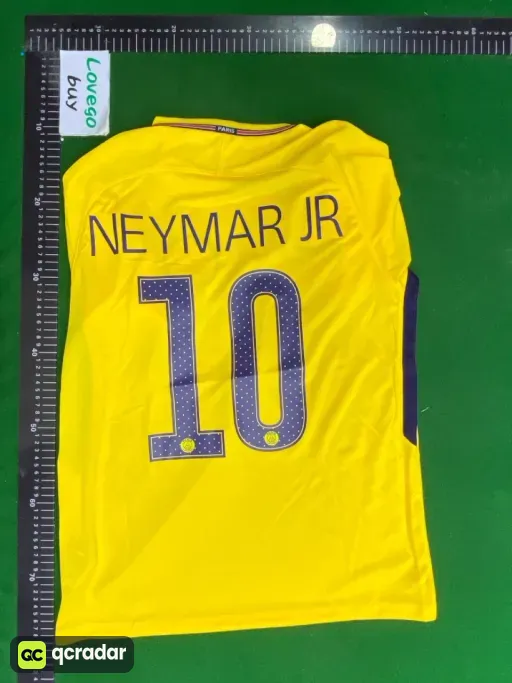 1718 paris away customized no. 10 star + champions league armband