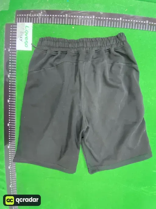 Cotton shorts navy-red horse