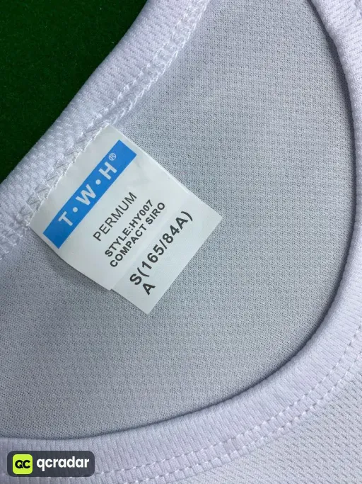 3121 white short-sleeved ice silk suit