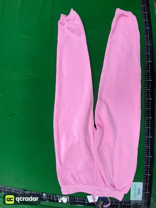 Pink suit-black label