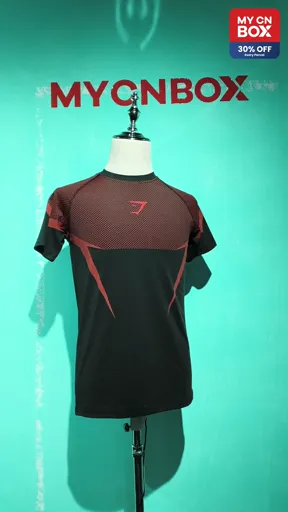 Black-red label