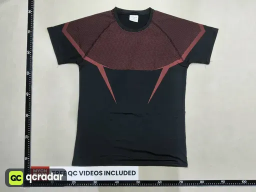 Black and red - solid color