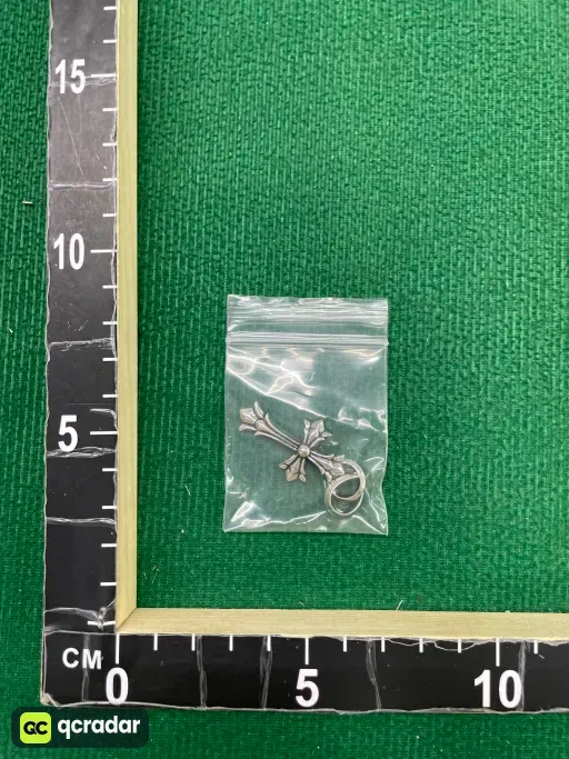 小号双重十字架吊坠