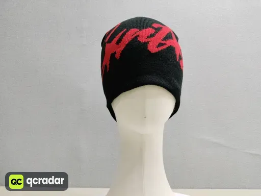 Black and red letters