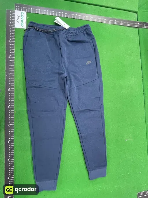 Navy blue trousers