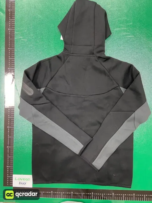 Black and dark gray jacket