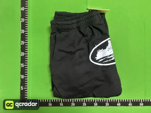 810黑色白长裤