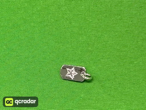 小号军牌【白金色】