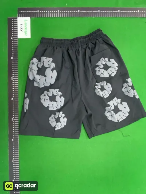 Black and gray foam suit