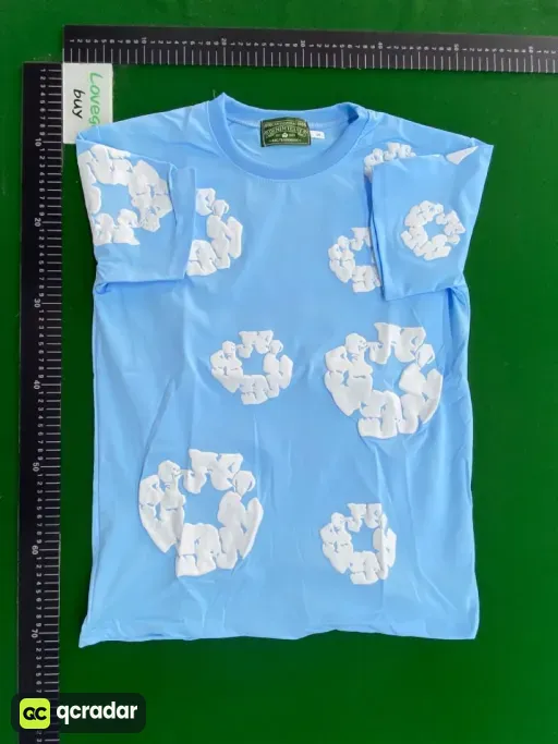 Light blue foam short sleeves