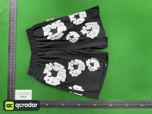 Black foam shorts