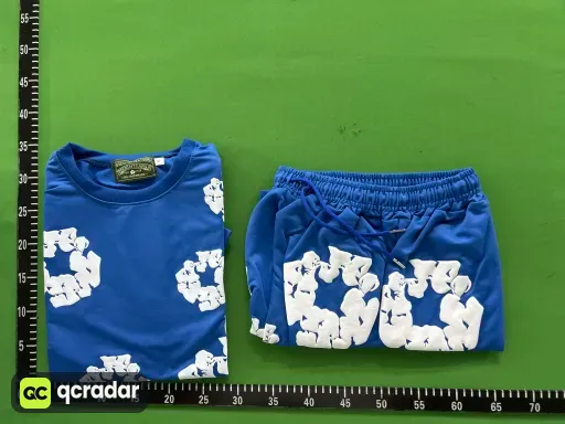 宝蓝色发泡套装