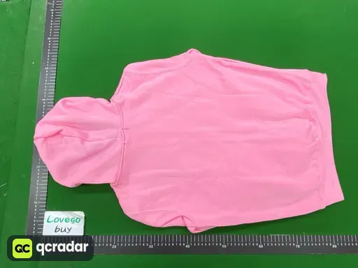 Pink—black label embroidery