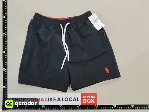 Black red label