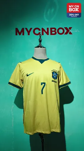 2026 brazil home jersey #7