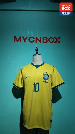 2026 brazil home jersey #10